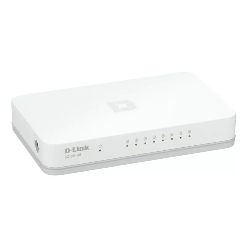 Przełącznik sieciowy D-Link GO-SW-8G/E Niezarządzalny Gigabit Ethernet (10/100/1000) Biały