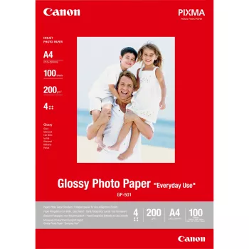 Canon GP-501 Błyszczący Papier Fotograficzny A4 100 arkuszy 200 g/m²