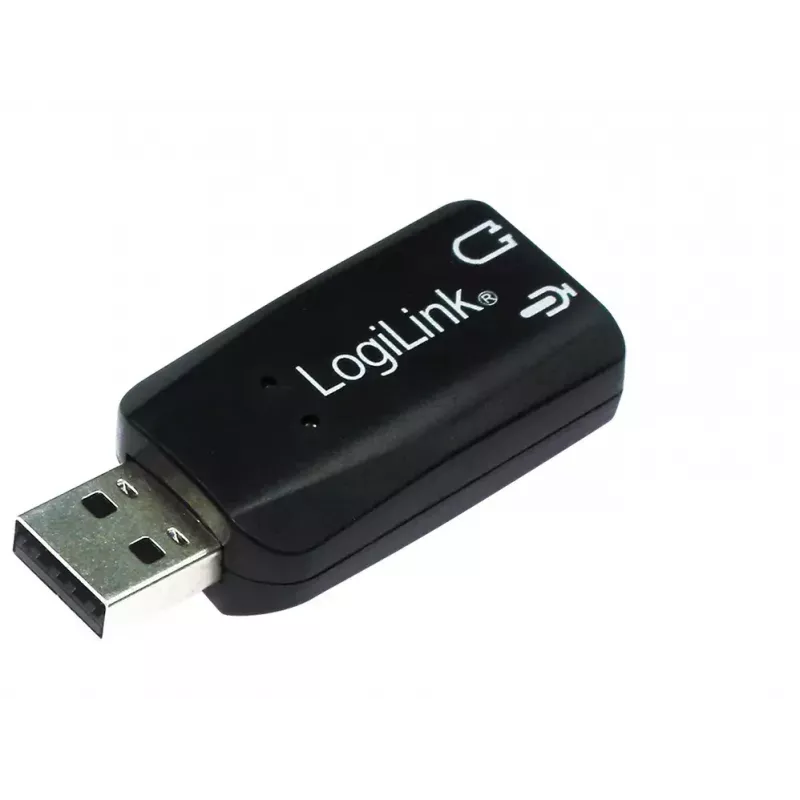 Karta dźwiękowa USB LOGILINK UA0053 — interfejs USB, 5.1-kanałowe wyjście audio