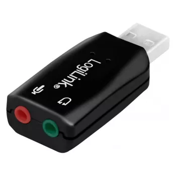 Karta dźwiękowa USB LOGILINK UA0053 — interfejs USB, 5.1-kanałowe wyjście audio