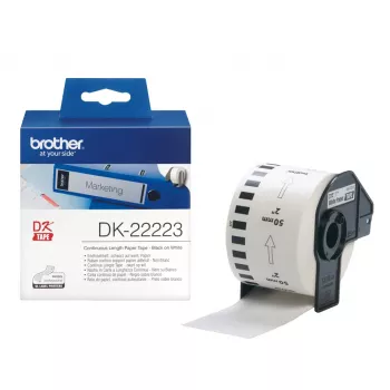 Brother DK-22223 etykieta do drukarki Biała