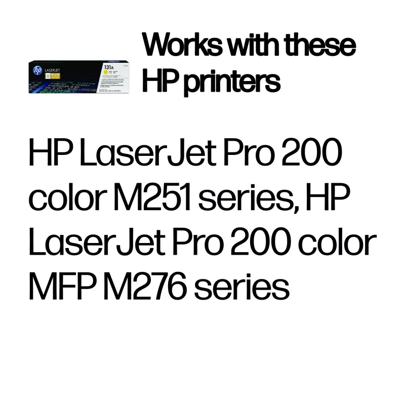 HP 131A Żółty Oryginalny LaserJet Toner