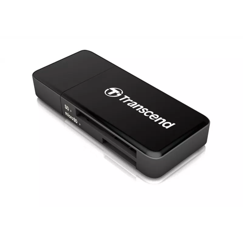 TRANSCEND Czytnik kart RDF5 USB 3.0 Czarny