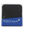 Podkładka pod mysz LOGILINK ID0096 — czarna, 250 × 220 mm, powierzchnia monochromatyczna