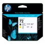Głowica drukująca HP 72 Matte Czarny and żółty DesignJet