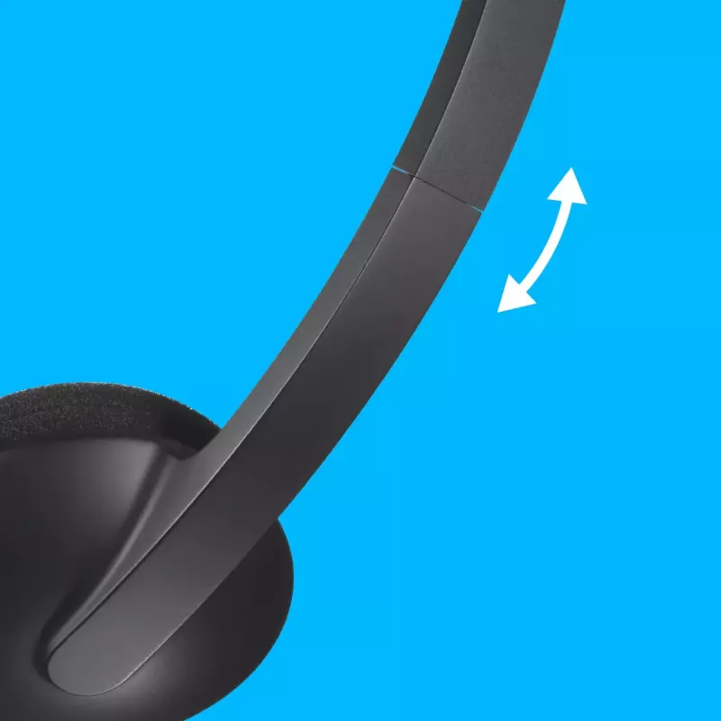 LOGITECH H340 - USB - Słuchawki - Czarny