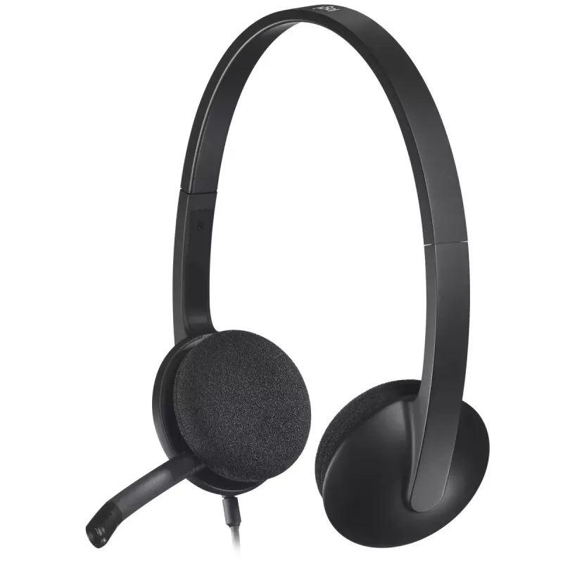 LOGITECH H340 - USB - Słuchawki - Czarny