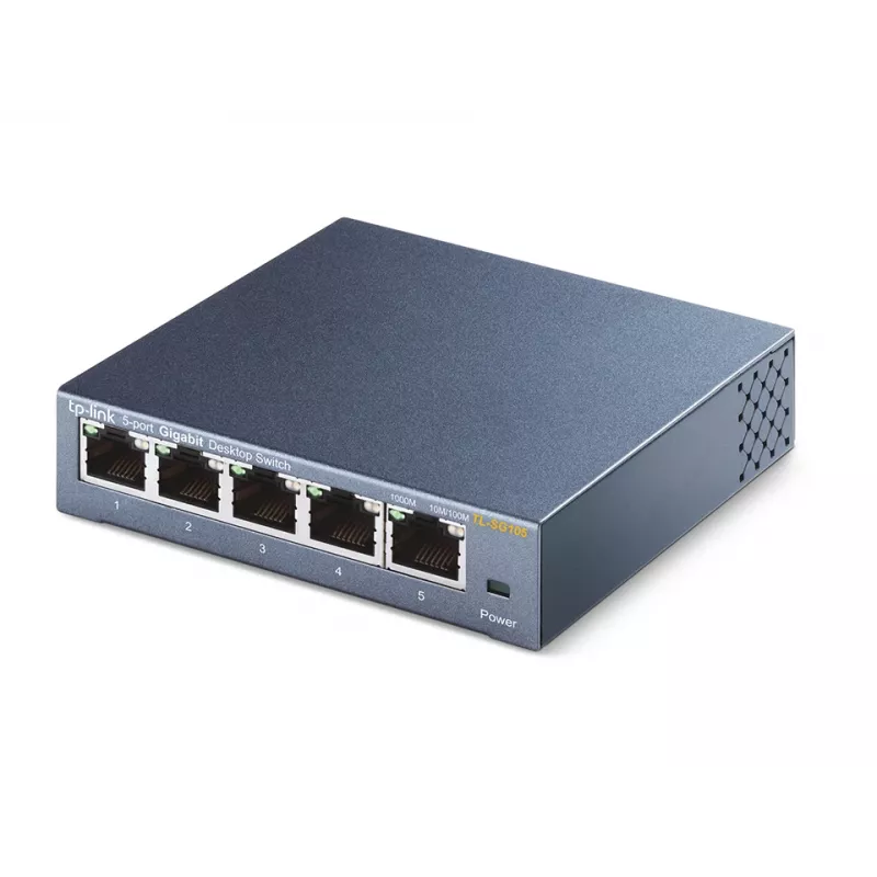 Niezarządzalny przełącznik TP-Link TL-SG105 5-portowy 10/100/1000Mbps