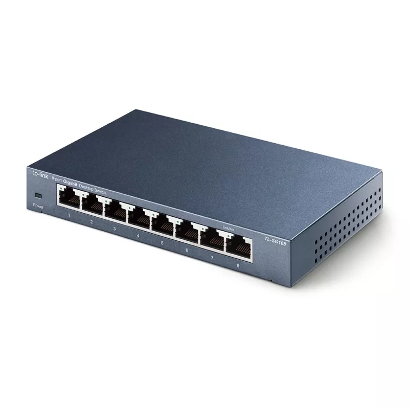 Przełącznik sieciowy TP-Link 8-portowy 10/100/1000Mbps, niezarządzalny, Gigabit Ethernet (10/100/1000), Full duplex