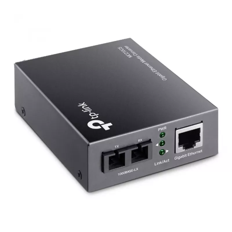 Konwerter mediów TP-Link MC210CS, Gigabit, 1000 Mbit/s, złącze SC