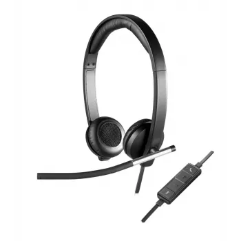 LOGITECH H650e - USB - Zestaw słuchawkowy stereo
