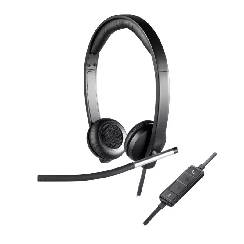 LOGITECH H650e - USB - Zestaw słuchawkowy stereo