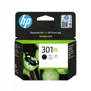 HP 301XL Wkład oryginalny High Yield Black, czarny, 1 szt., 360 stron