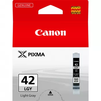 Canon CLI-42LGY Jasnoszary Wkład atramentowy, Standardowa wydajność, Jasnoszary, Atrament pigmentowy, 1 szt., 835 stron