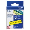 Taśma do etykietowania Brother TZE651 24mm Żółta