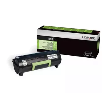 Kaseta z tonerem Lexmark 602, 2000 stron, czarna