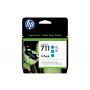 Zestaw 3 wkładów HP 711 29 ml cyjan DesignJet, do serii drukarek HP DesignJet T100, T120, T125, T130, T520, T525, T530, termiczny atramentowy, cyjan, Singapur, Malezja, 114,8 mm, 45 mm