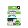 Etykiety DYMO Authentic D1 | Rulon 24 mm x 7 m | Czarny nadruk na przezroczystej | Etykiety samoprzylepne do drukarek etykiet LabelManager