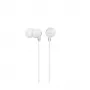 Sony MDR-EX15AP, przewodowe, 8 - 22000 Hz, do rozmów/muzyki, 3 g, zestaw słuchawkowy, biały