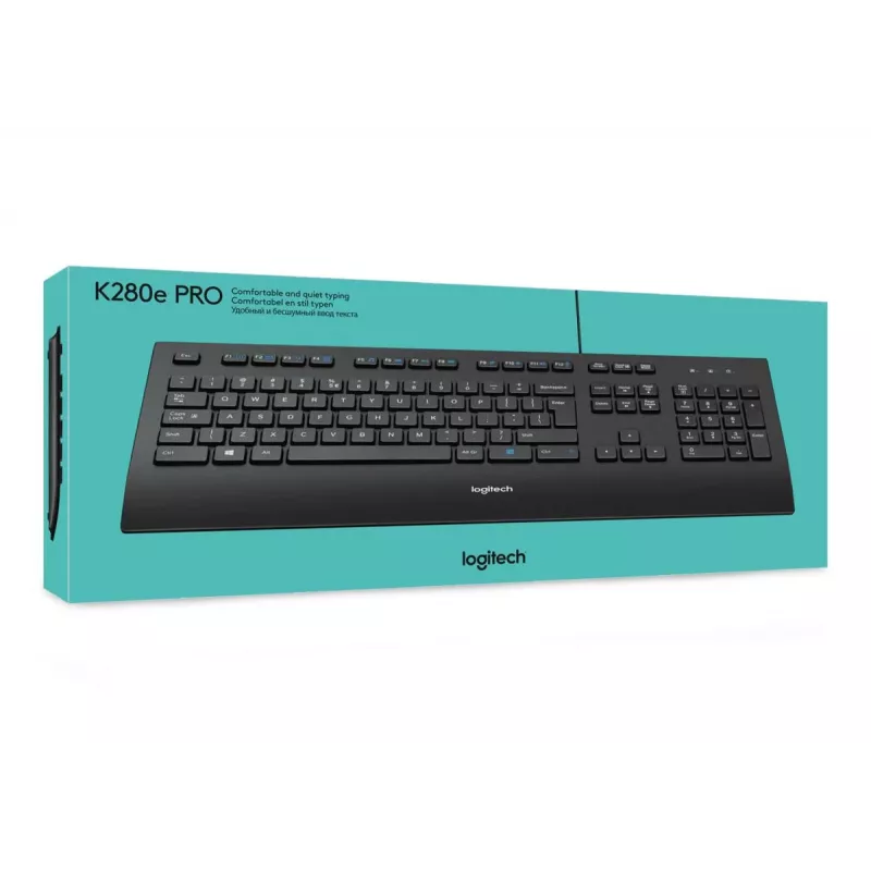 LOGITECH Przewodowa klawiatura K280e - Qwerty Us Int'l