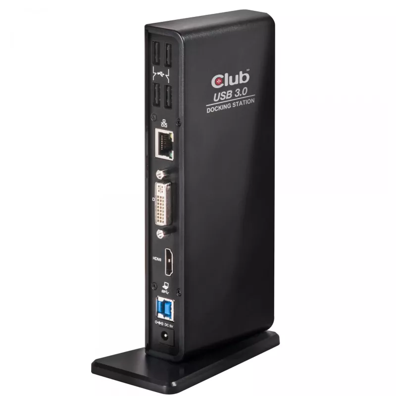 Stacja dokująca CLUB3D USB Gen1 Type A Dual Display (HDMI i DVI) DisplayLink™