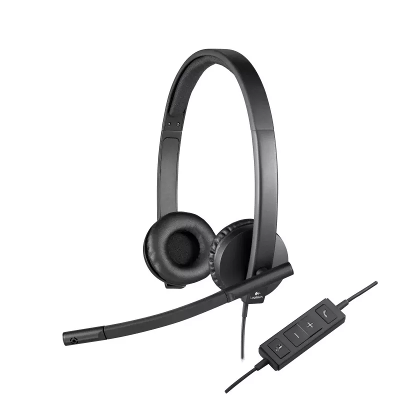 LOGITECH H570e - USB - Zestaw słuchawkowy stereo