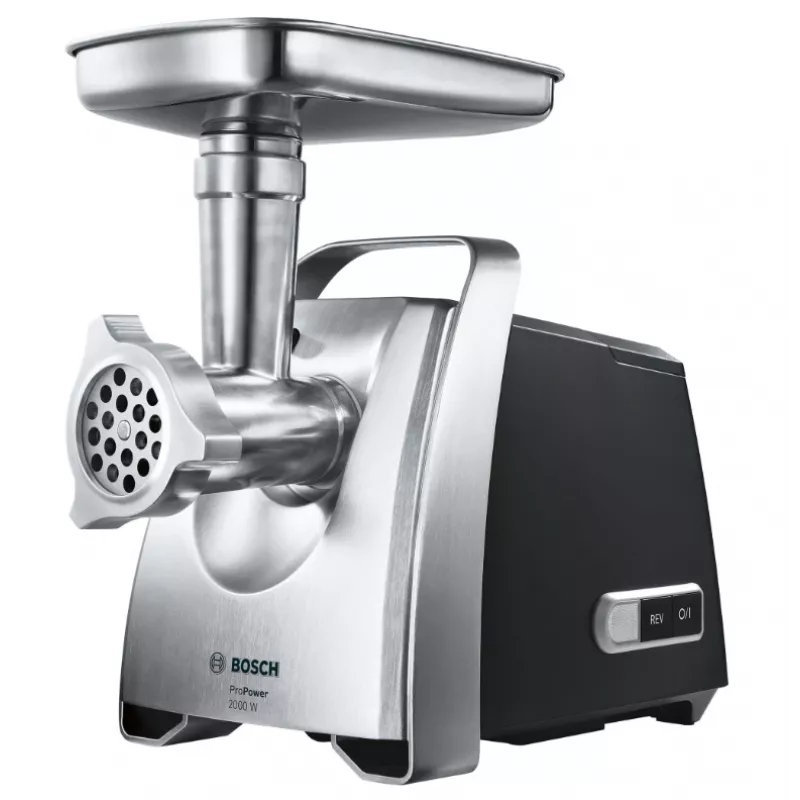 Bosch MFW68660 maszynka do mięsa 800 W Czarny, Chrom