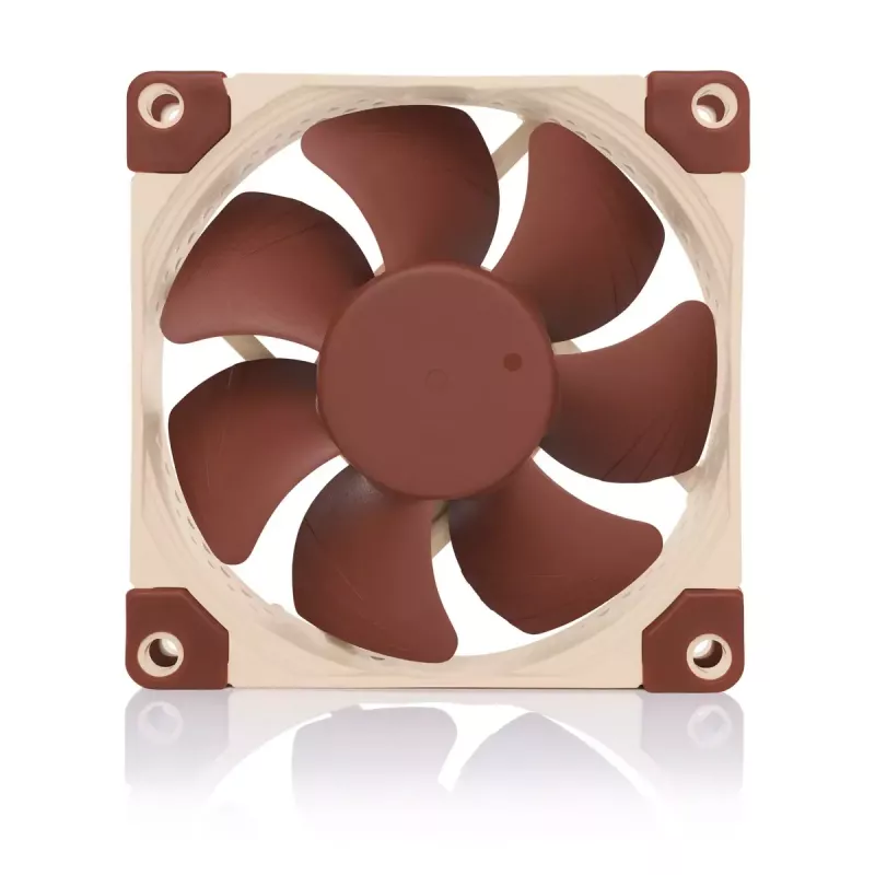 Wentylator obudowy Noctua NF-A8 PWM — 80 mm, 12 V, 450–2200 RPM, 55,5 m³/h, 17,7 dB, MTBF 150000 h