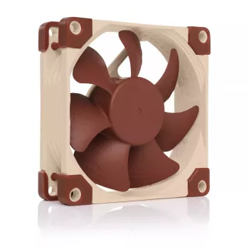 Wentylator obudowy Noctua NF-A8 PWM — 80 mm, 12 V, 450–2200 RPM, 55,5 m³/h, 17,7 dB, MTBF 150000 h
