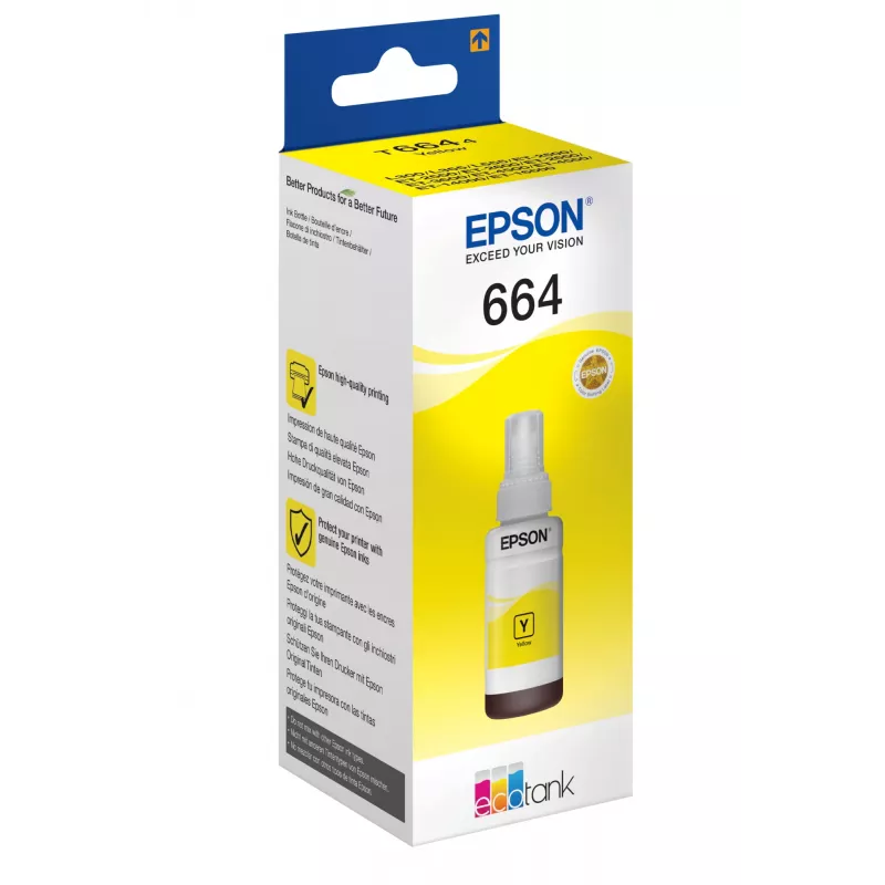 Epson 664 Ecotank Żółty butelka z atramentem (70 ml)