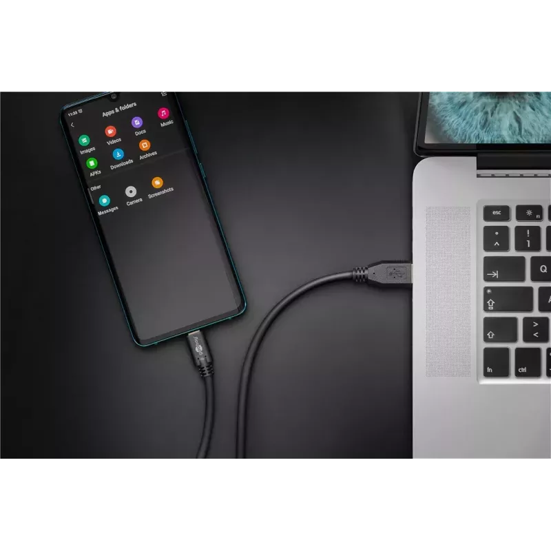Kabel ładujący USB-C do USB A Goobay 67999