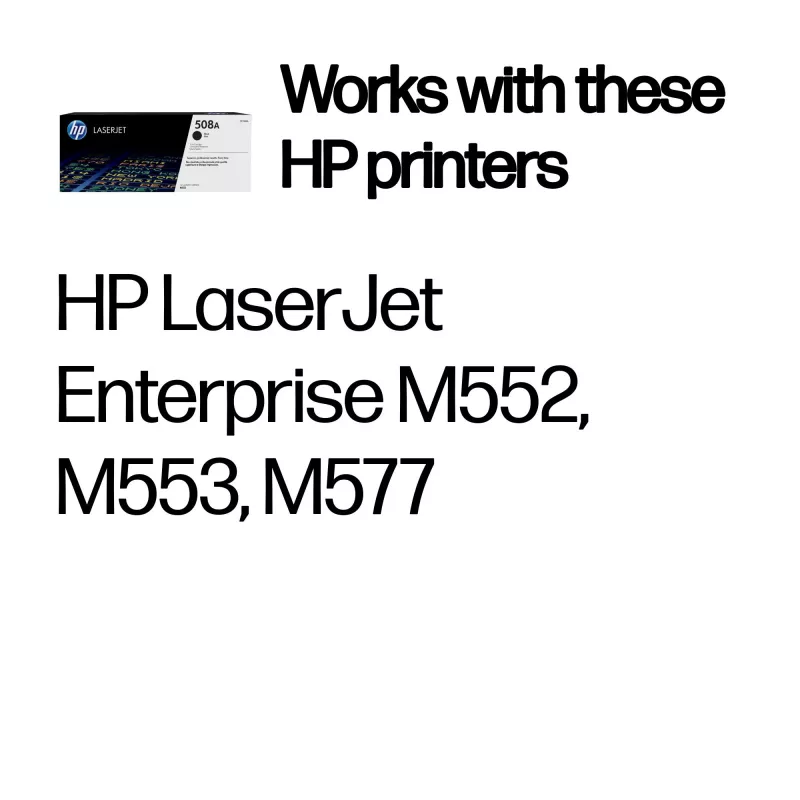 Toner HP 508A Black CF360A 6000 stron