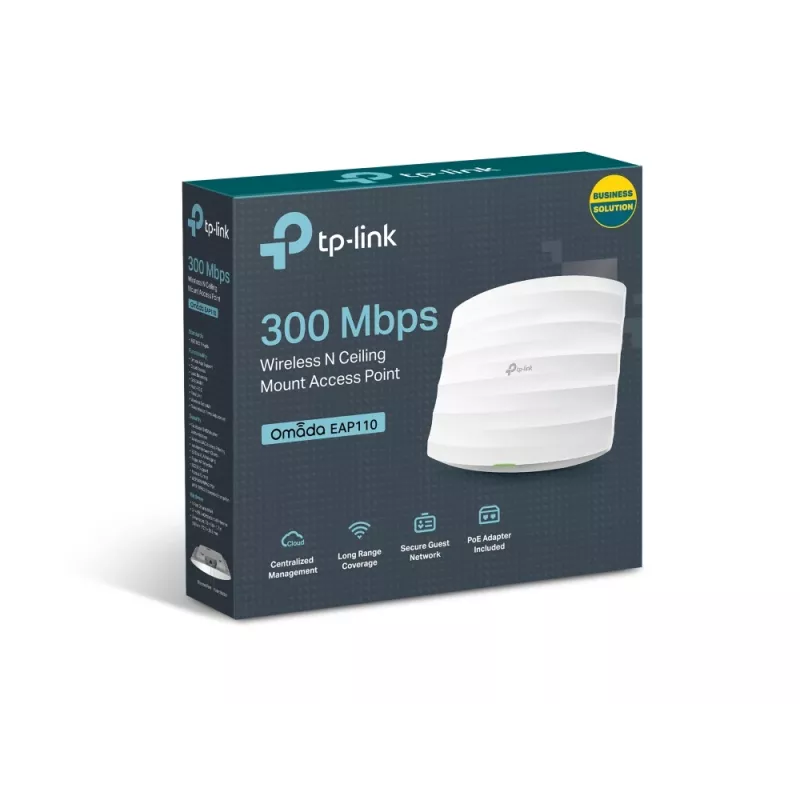 TP-Link Omada 300Mbps Wireless N punkt dostępowy do montażu sufitowego