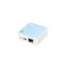 Router bezprzewodowy TP-Link TL-WR802N Fast Ethernet Single-band (2,4 GHz) Niebieski, Biały