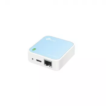 Router bezprzewodowy TP-Link TL-WR802N Fast Ethernet Single-band (2,4 GHz) Niebieski, Biały