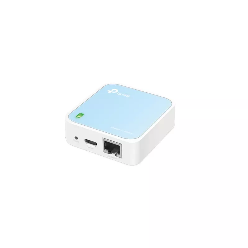 Router bezprzewodowy TP-Link TL-WR802N Fast Ethernet Single-band (2,4 GHz) Niebieski, Biały