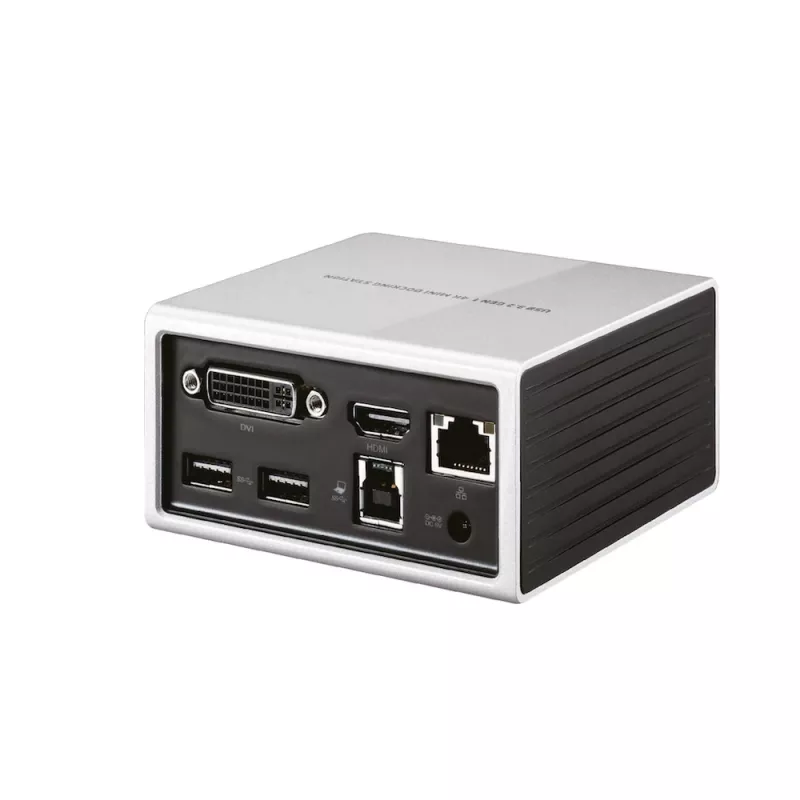 CLUB3D USB 3.2 Gen 1 4K UHD przy 30Hz Mini Stacja Dokująca Ultra Smukły Design