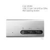 CLUB3D USB 3.2 Gen 1 4K UHD przy 30Hz Mini Stacja Dokująca Ultra Smukły Design