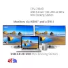 CLUB3D USB 3.2 Gen 1 4K UHD przy 30Hz Mini Stacja Dokująca Ultra Smukły Design
