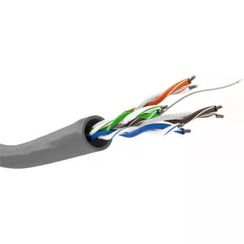 Kabel sieciowy Goobay CAT 5e U/UTP 100 m szary
