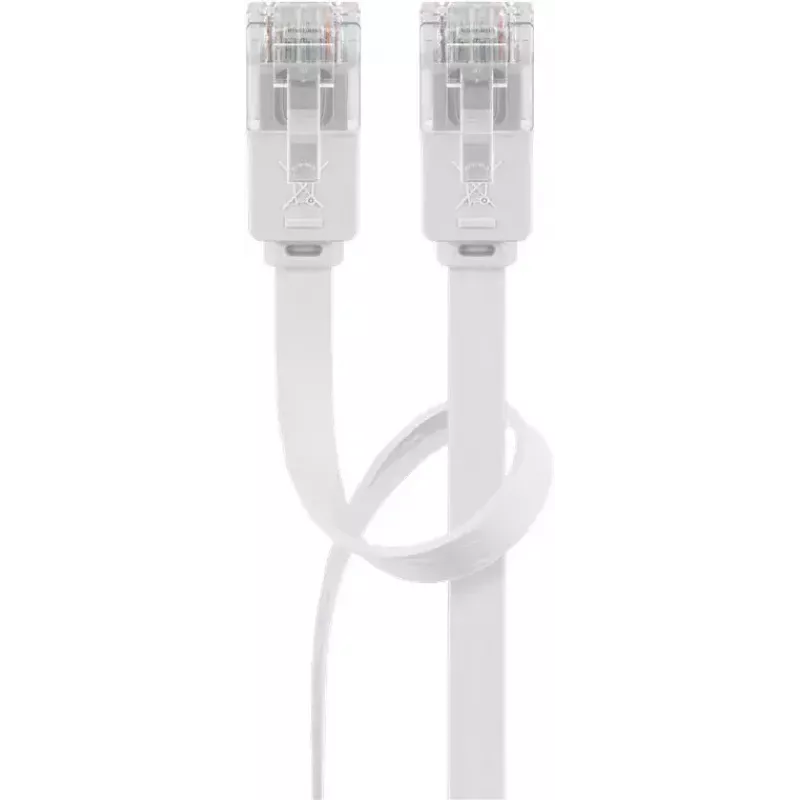 Kabel sieciowy Goobay 93357 RJ-45 Cat5e 0,5 m biały