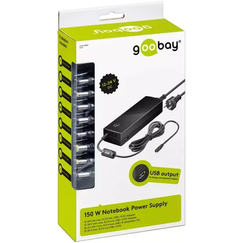 Zasilacz do notebooka Goobay 134,5 W