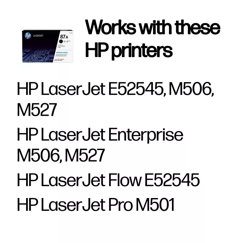 Toner HP 87A Black Original LaserJet 8550 stron Czarny
