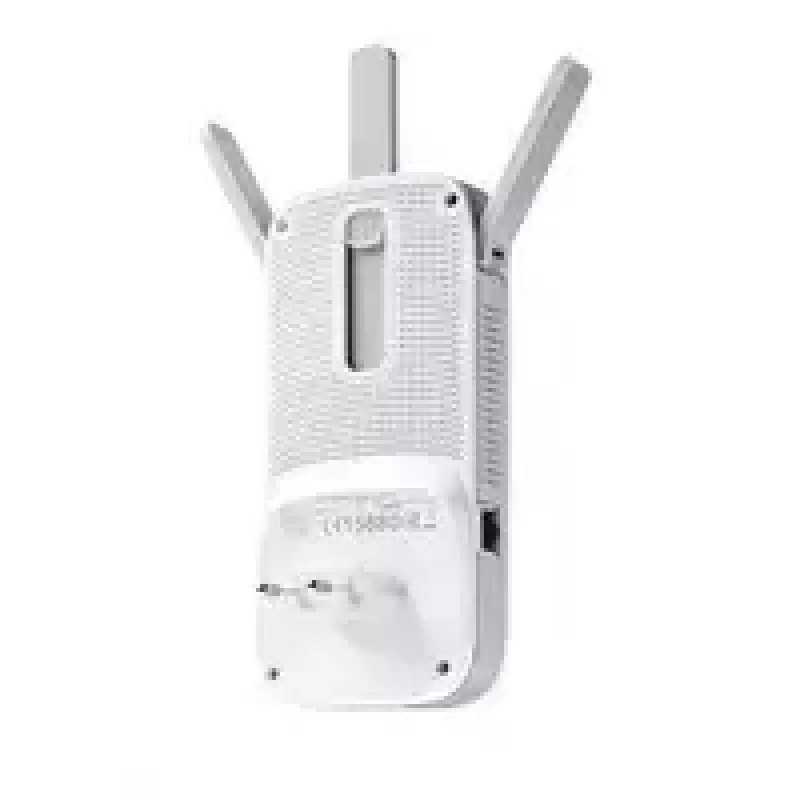 TP-LINK Extender RE450 802.11ac, 2,4 GHz/5 GHz, 450+1300 Mbit/s, 10/100/1000 Mbit/s, port Ethernet LAN (RJ-45) 1, typ anteny 3x zewnętrzna
