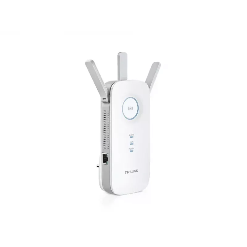 TP-LINK Extender RE450 802.11ac, 2,4 GHz/5 GHz, 450+1300 Mbit/s, 10/100/1000 Mbit/s, port Ethernet LAN (RJ-45) 1, typ anteny 3x zewnętrzna