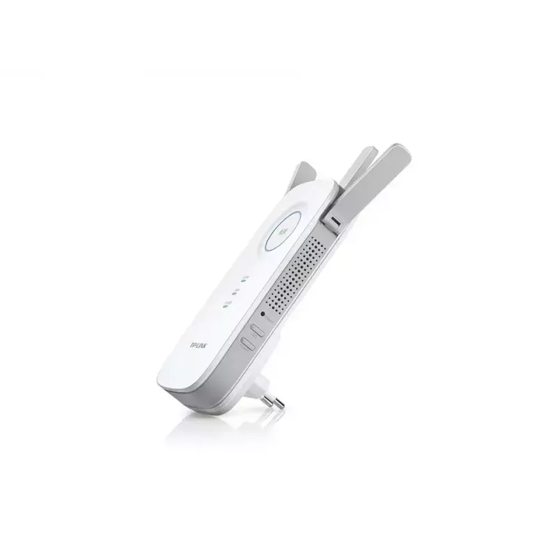 TP-LINK Extender RE450 802.11ac, 2,4 GHz/5 GHz, 450+1300 Mbit/s, 10/100/1000 Mbit/s, port Ethernet LAN (RJ-45) 1, typ anteny 3x zewnętrzna