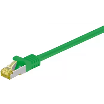 Kabel sieciowy Goobay RJ45 Patch Cord CAT 6A S/FTP 3m Zielony