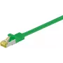 Kabel sieciowy Goobay RJ45 Patch Cord CAT 6A S/FTP 3m Zielony