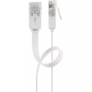 Goobay 95155 kabel sieciowy kat. 6 U/UTP (UTP) biały, 7 m, RJ-45 ze złoconymi stykami