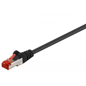 Kabel sieciowy Goobay 95508 RJ-45 Cat6 3 m Czarny